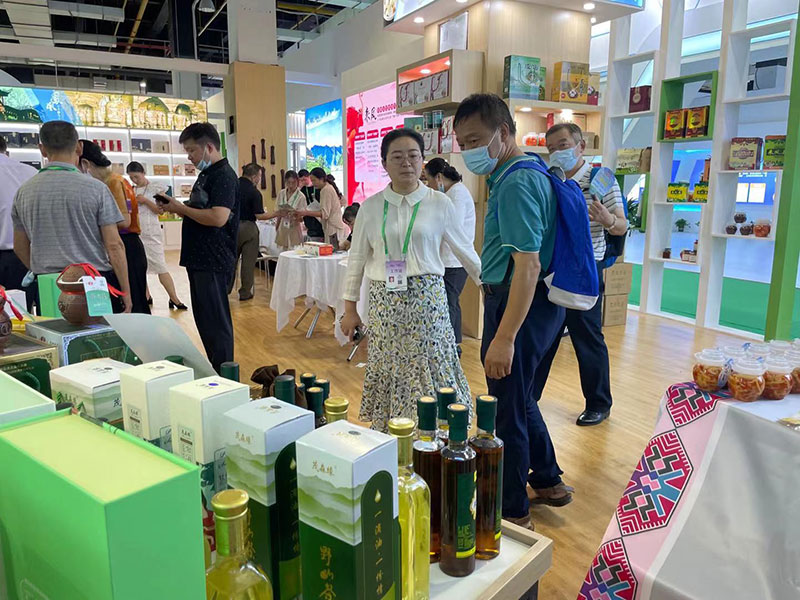 公司參加第六屆世界硒都(恩施)硒產品博覽交易會 湖北恒貿茶油有限公司